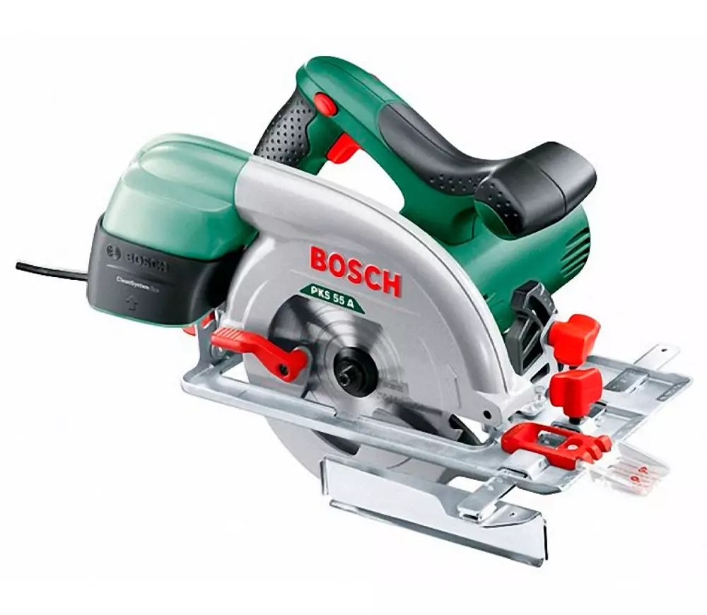 Fierăstrău circular BOSCH PKS55A (0603501020) 1200w 160mm photo 2