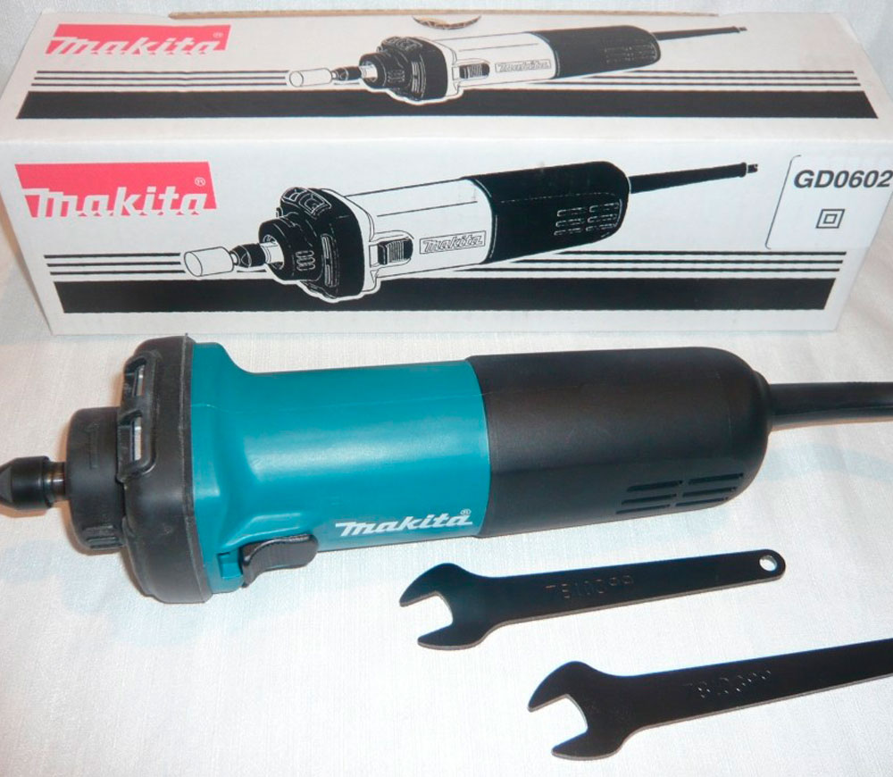 Шлифмашина прямая MAKITA GD0602 400вт photo 7