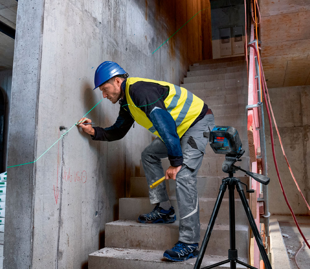 Лазерный уровень BOSCH GLL 2-15 G 2луча 15m photo 2