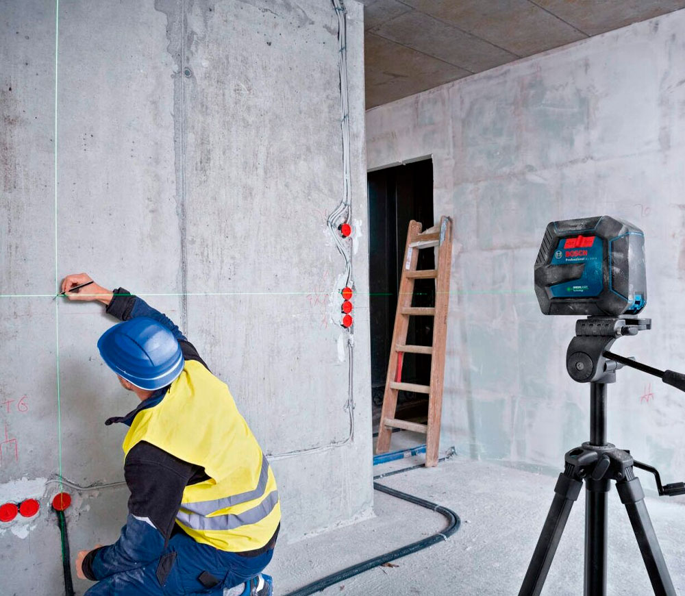 Лазерный уровень BOSCH GLL 2-15 G 2луча 15m photo 3