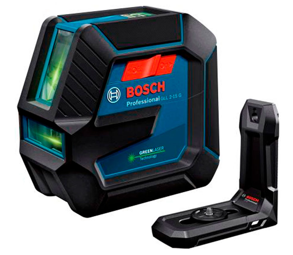 Лазерный уровень BOSCH GLL 2-15 G 2луча 15m photo 0