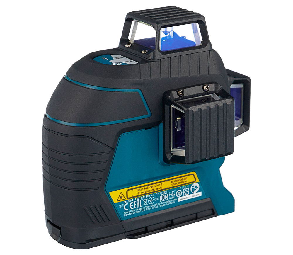 Лазерный уровень BOSCH GLL 3-80 3луча 80m photo 1