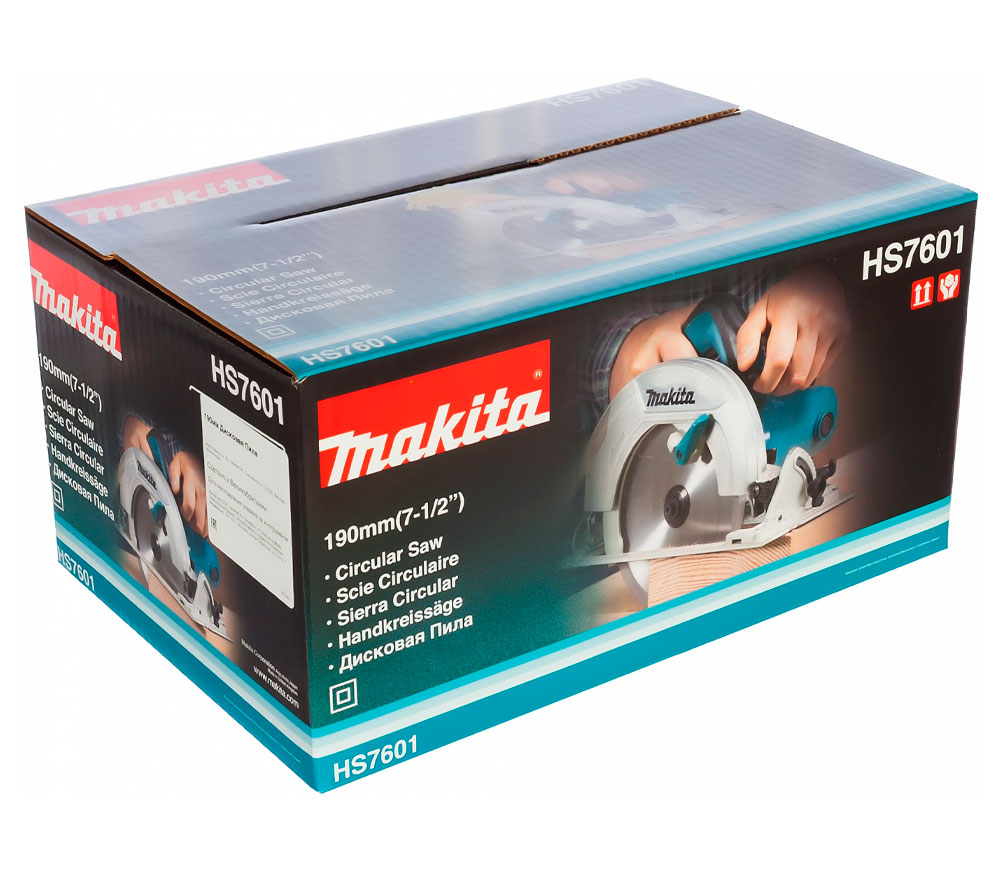 Дисковая пила MAKITA HS7601 1200вт 190мм photo 4