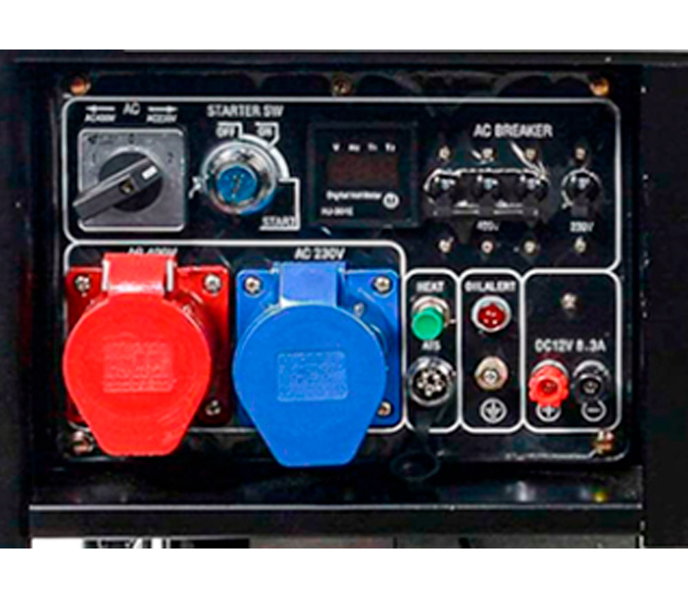 Электрогенератор Könner&Söhnen KS 8100HDE-1/3 ATSR 6.5квт Дизель AVR photo 3