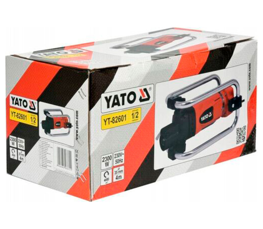 Уплотнитель бетона YATO YT82601 2300вт 4000виб/мин photo 3