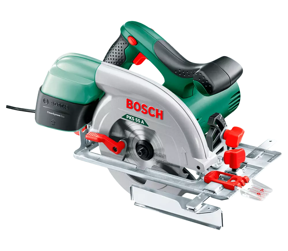 Fierăstrău circular BOSCH PKS55A (0603501020) 1200w 160mm photo