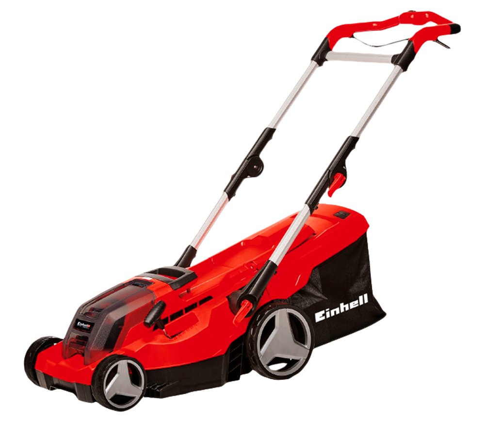 Газонокосилка аккумуляторная (без аккумуляторов) EINHELL GE-CM 36/37 Li PXC SOLO 370мм 18В photo
