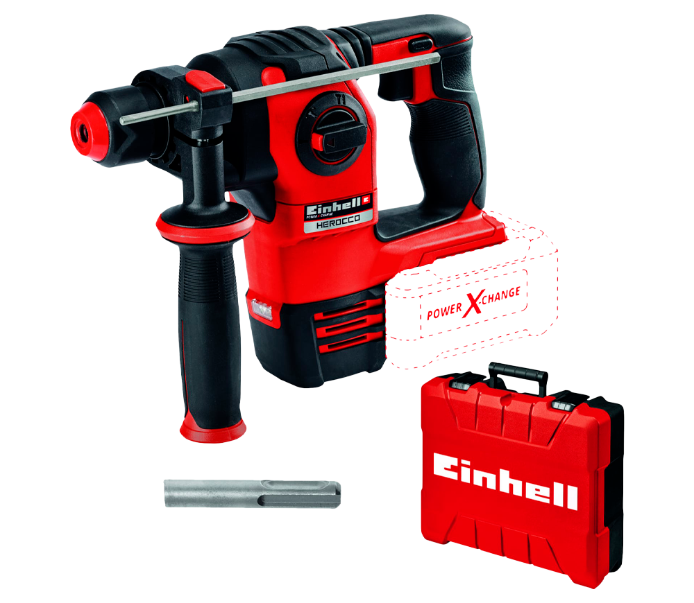 Перфоратор аккумуляторный (без аккумуляторов) EINHELL HEROCCO XPWR SOLO 18 2.2Дж 18В photo