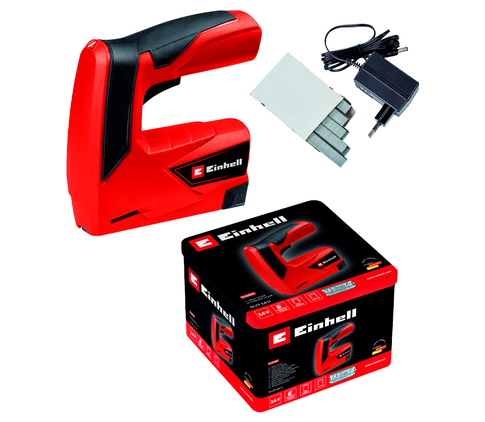 Степлер аккумуляторный EINHELL TC-CT (42.578.80) 30уд/мин 3.6В 1.3Ач photo