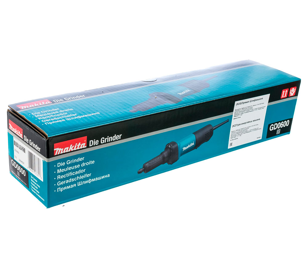 Шлифмашина прямая MAKITA GD0600 400вт photo 4
