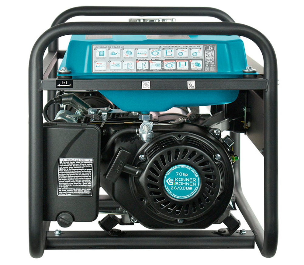 Generator electric Könner&Söhnen KS 3000E 3kw Benzină AVR photo 4