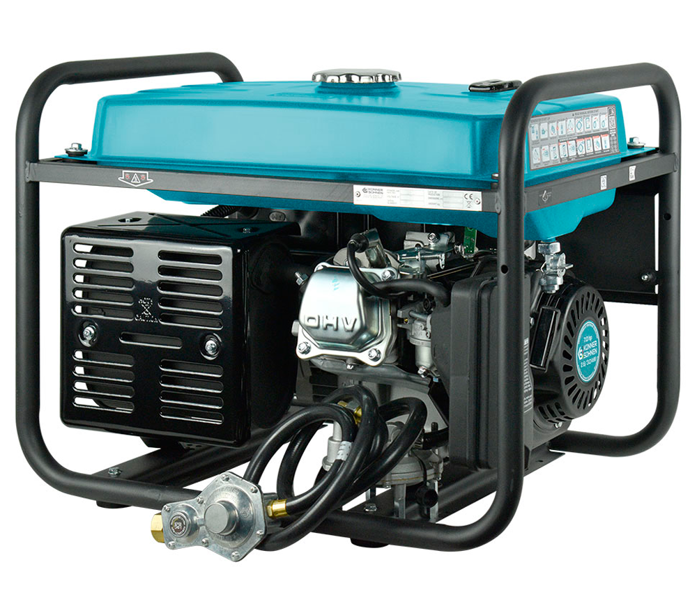 Электрогенератор Könner&Söhnen KS 3000G 3квт Газ/Бензин AVR photo 5