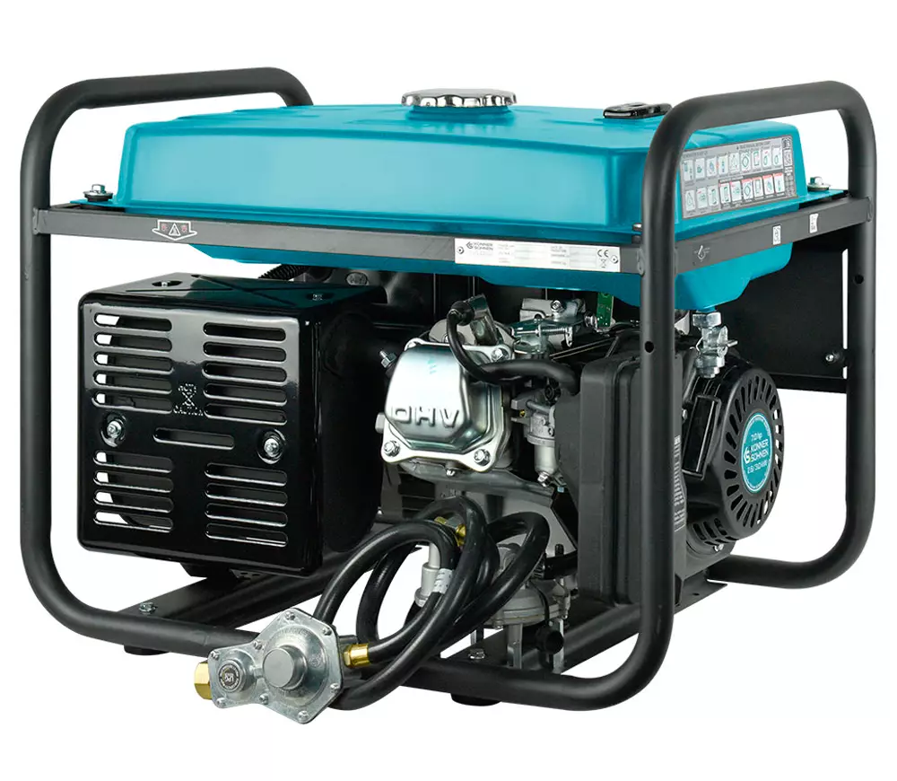 Generator electric Könner&Söhnen KS 3000G 3kw Gaz/Benzină AVR photo 5