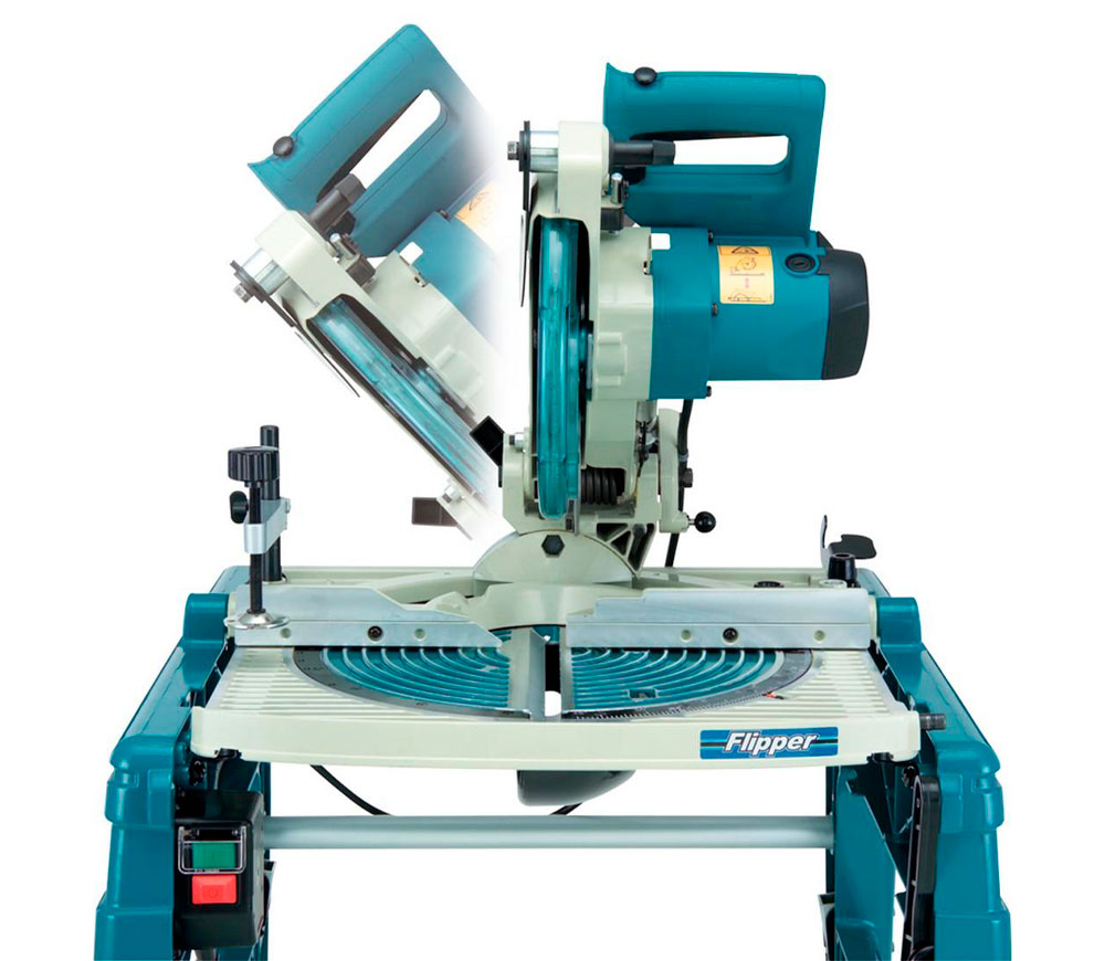 Циркулярная стационарная пила MAKITA LF1000 1650вт 260мм photo 2