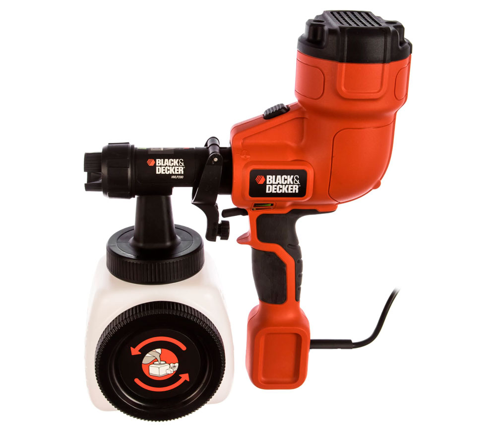 Краскопульт BLACK&DECKER HVLP200 400вт photo 0