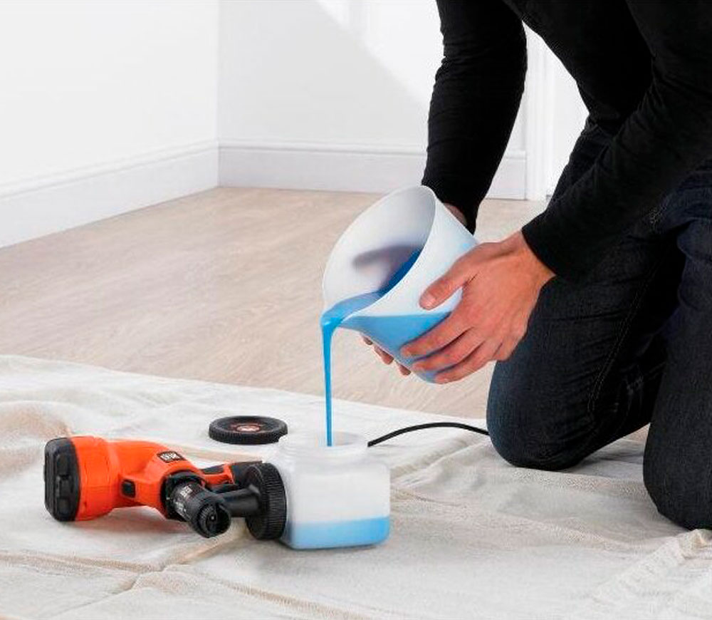 Краскопульт BLACK&DECKER HVLP200 400вт photo 8
