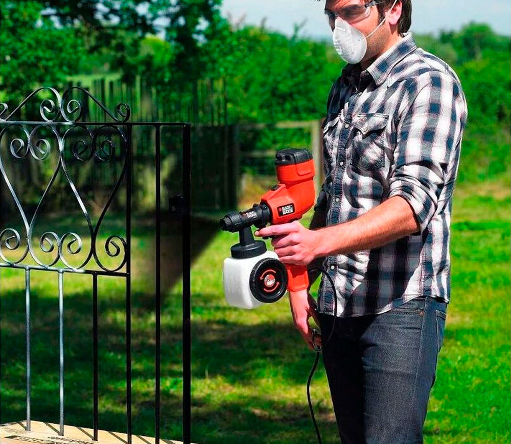 Краскопульт BLACK&DECKER HVLP200 400вт photo 7