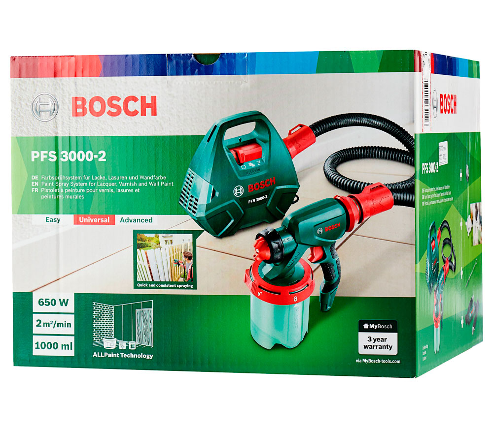 Краскопульт BOSCH PFS3000-2 (0603207100) 650вт photo 12