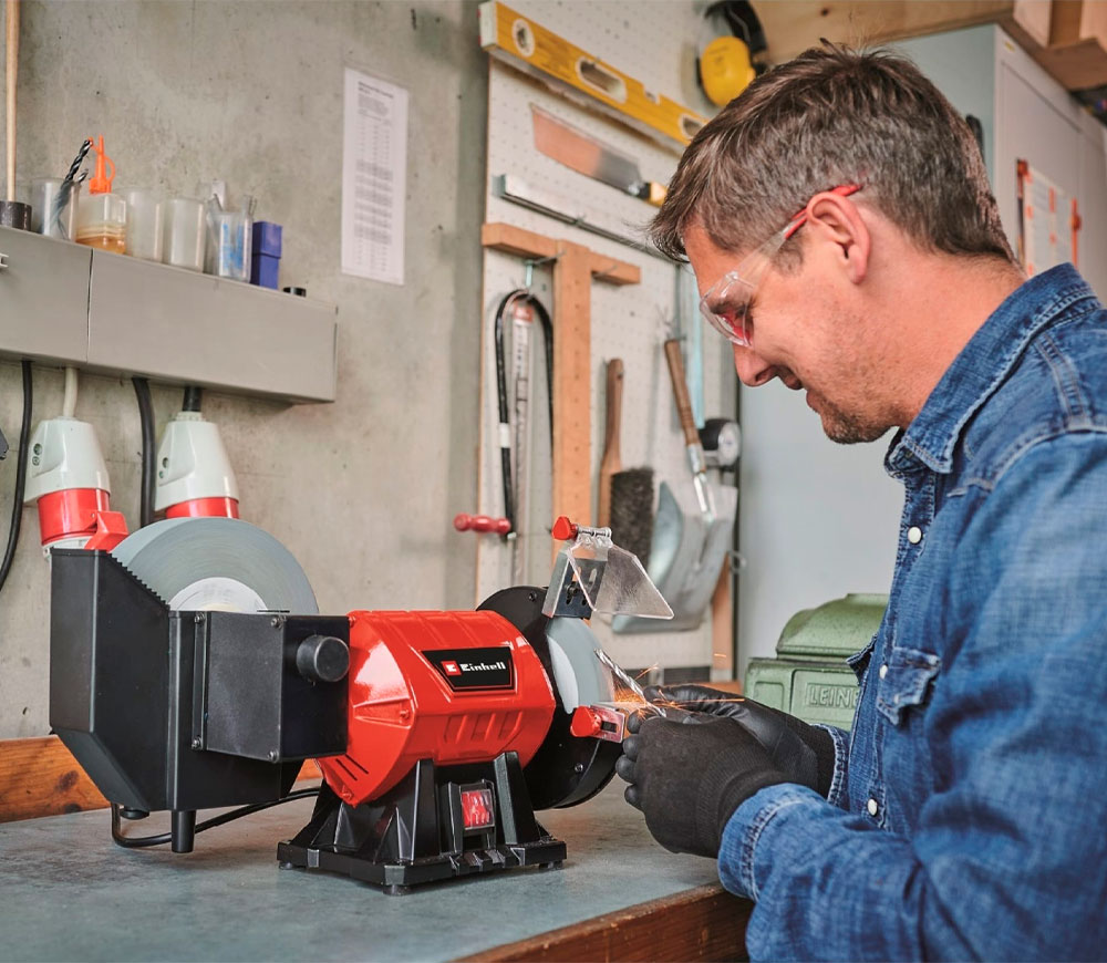 Точильный станок Einhell TC-WD 200 (44.172.42) 250вт 200мм photo 5