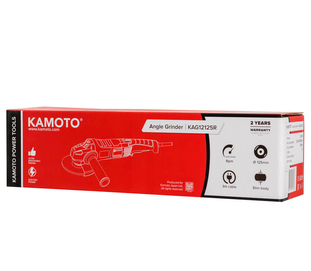 Угловая шлифмашина KAMOTO KAG12125R 1200вт 125мм photo 6