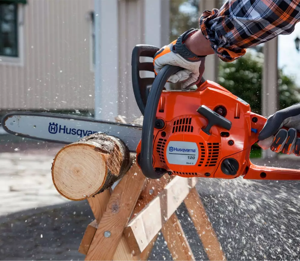 Цепная пила бензиновая Husqvarna 120 Mark II 350мм 38.2см3 photo 3