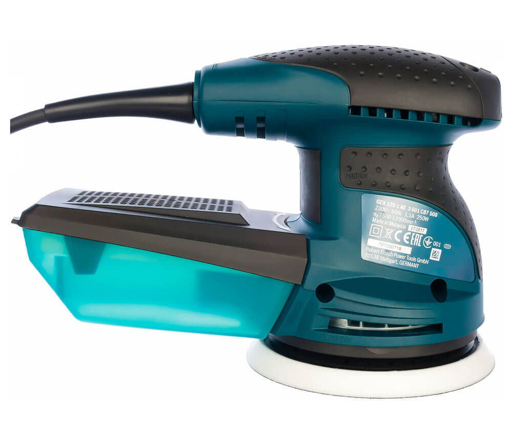 Mașină de șlefuit excentrică BOSCH GEX125-1AE 250w 125mm photo 0