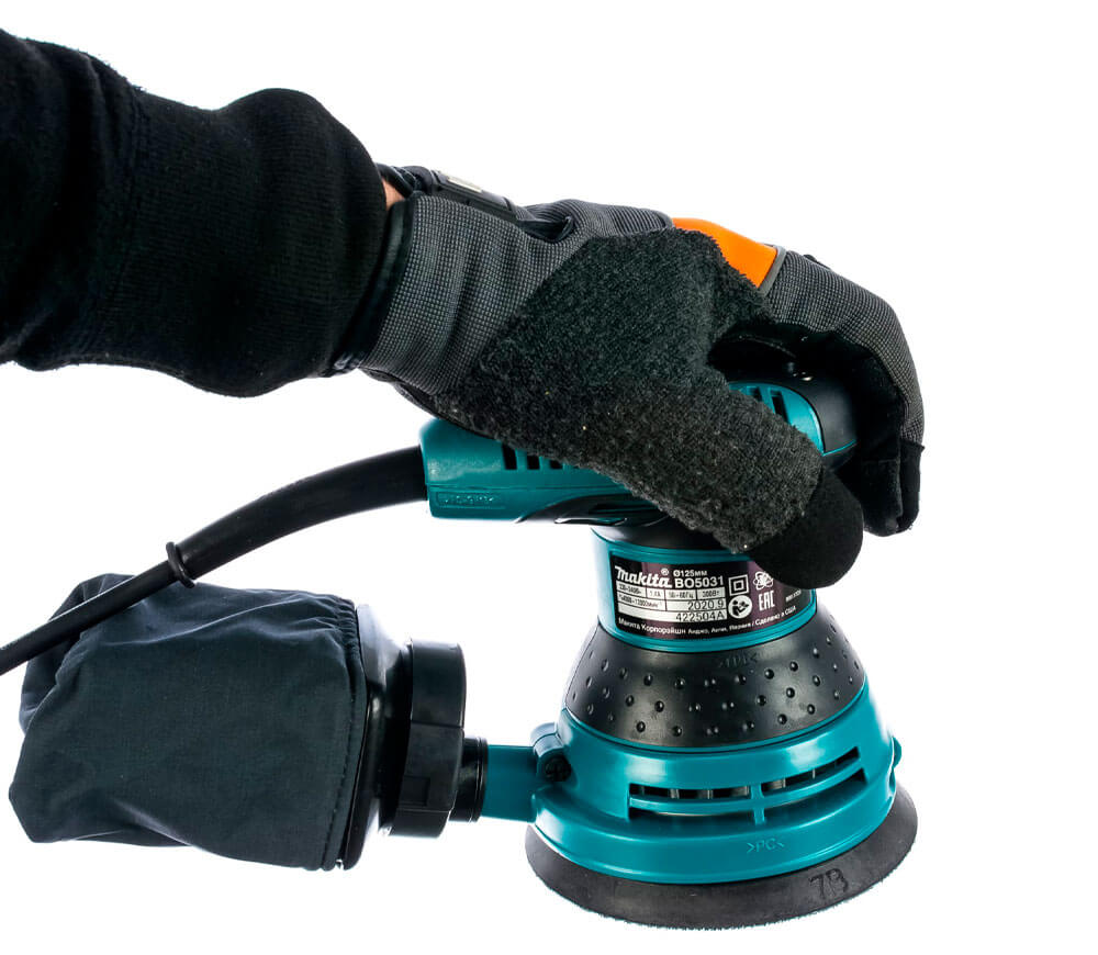Шлифмашина эксцентриковая MAKITA BO5031 300вт 125мм photo 2