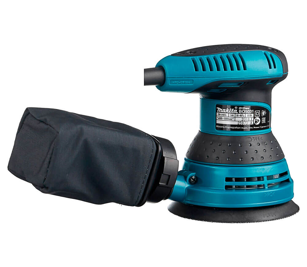 Шлифмашина эксцентриковая MAKITA BO5031 300вт 125мм photo 1