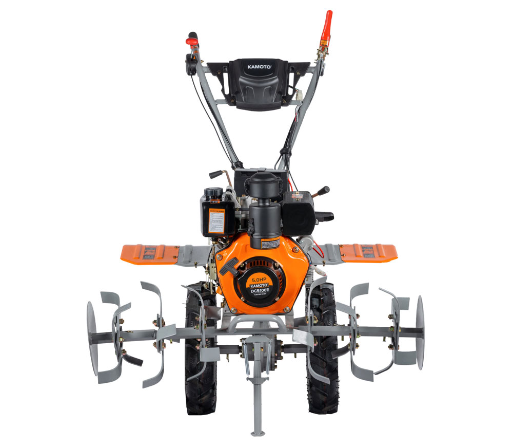 Мотокультиватор KAMOTO DC5100E Дизель 5лс photo 0