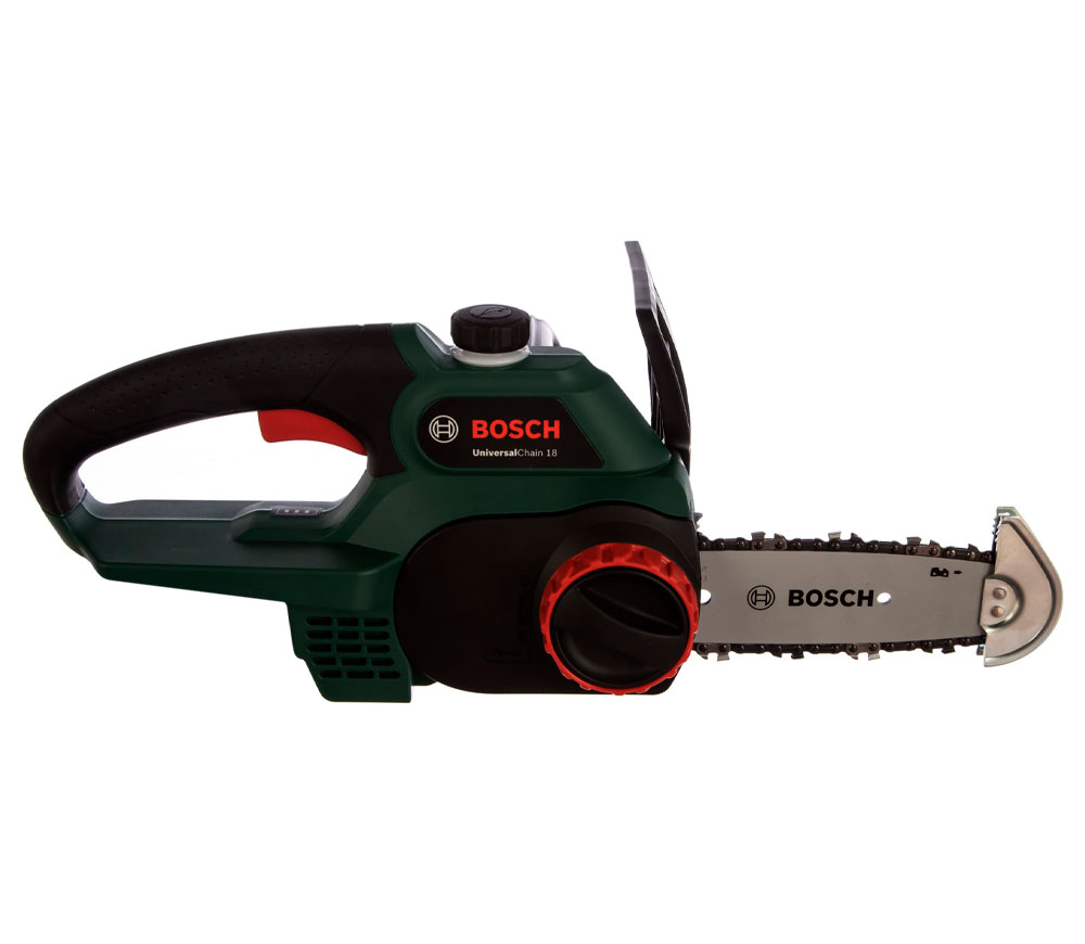 Цепная пила аккумуляторная (без аккумуляторов) BOSCH UniversalChain 200мм 18В photo 0