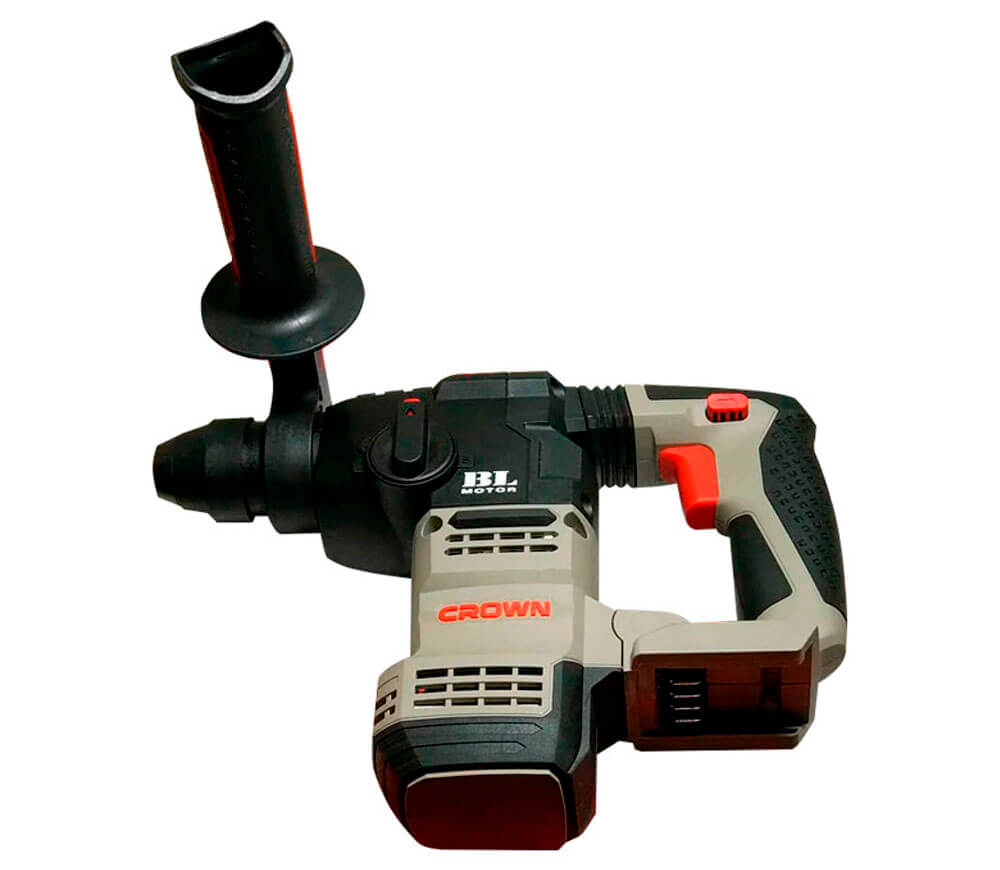 Перфоратор аккумуляторный CROWN CT28001HX-4 BMC 2.3Дж 20В 4Ач photo 1