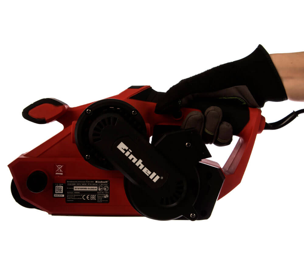 Шлифмашина ленточная EINHELL TC-BS 8038 800вт 76 мм photo 5