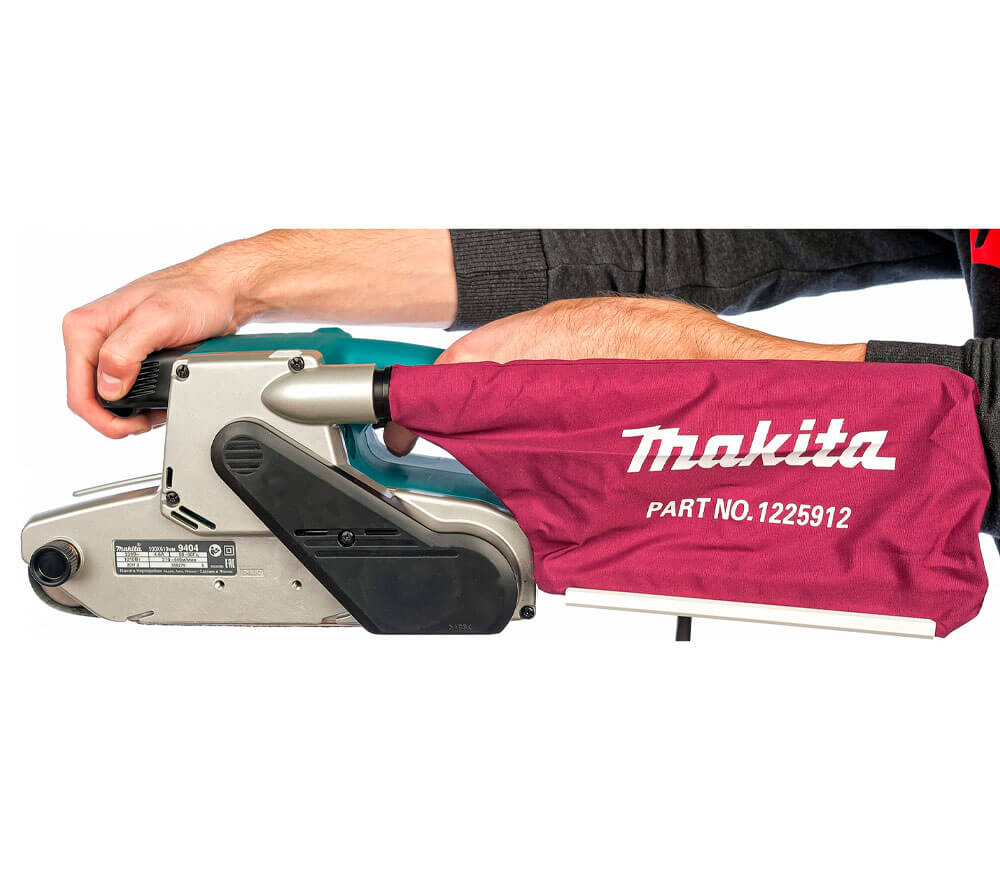 Шлифмашина ленточная MAKITA 9404 1010вт 100 мм photo 3