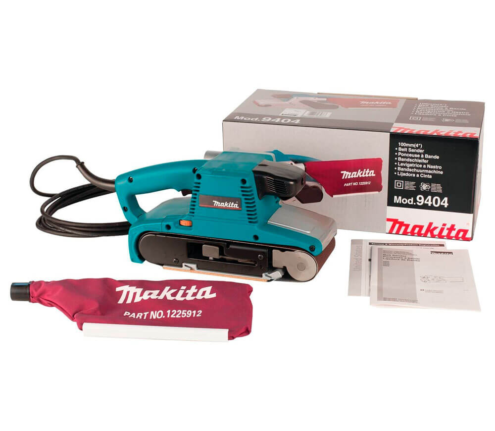 Шлифмашина ленточная MAKITA 9404 1010вт 100 мм photo 4