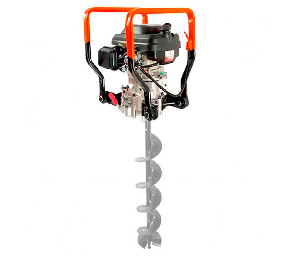 Мотобур бензиновый HAGEL HY-GD990-R 300мм 196см3 photo 1