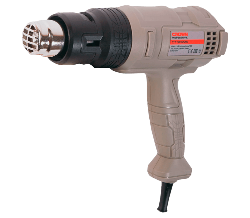 Suflantă de aer cald CROWN CT19022K 1800w 550°C photo