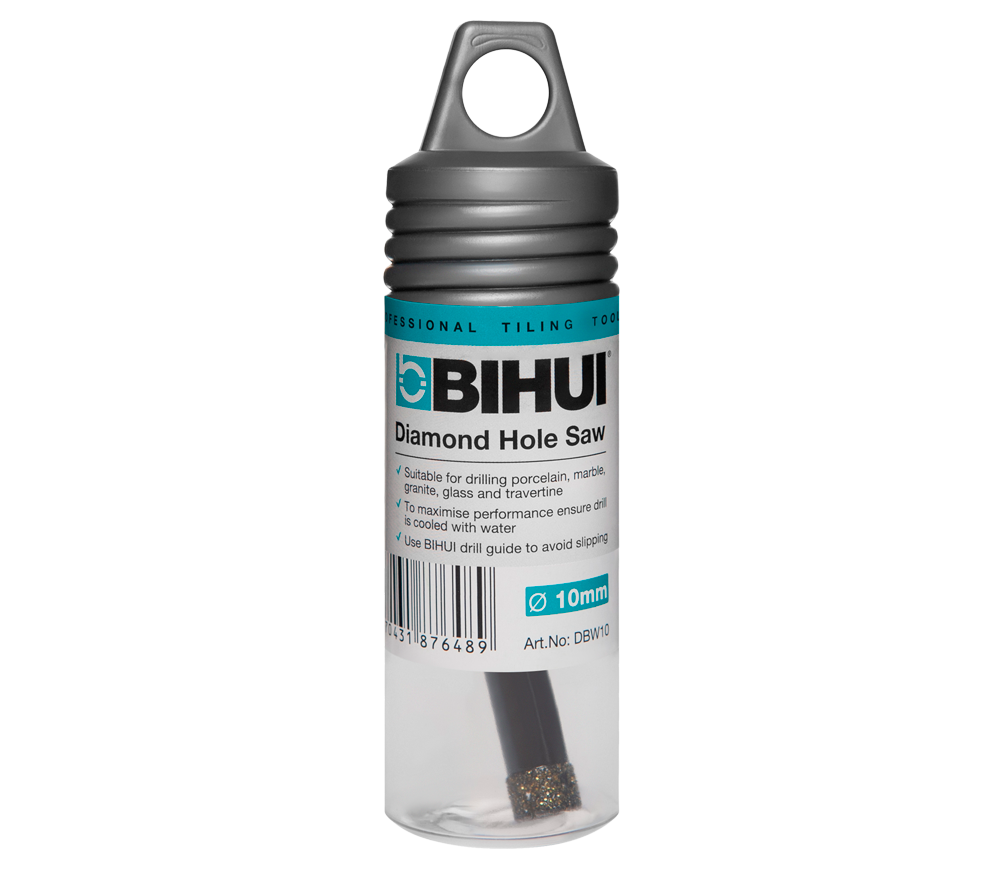 Коронка алмазная по керамограниту BIHUI DBW10 10мм photo
