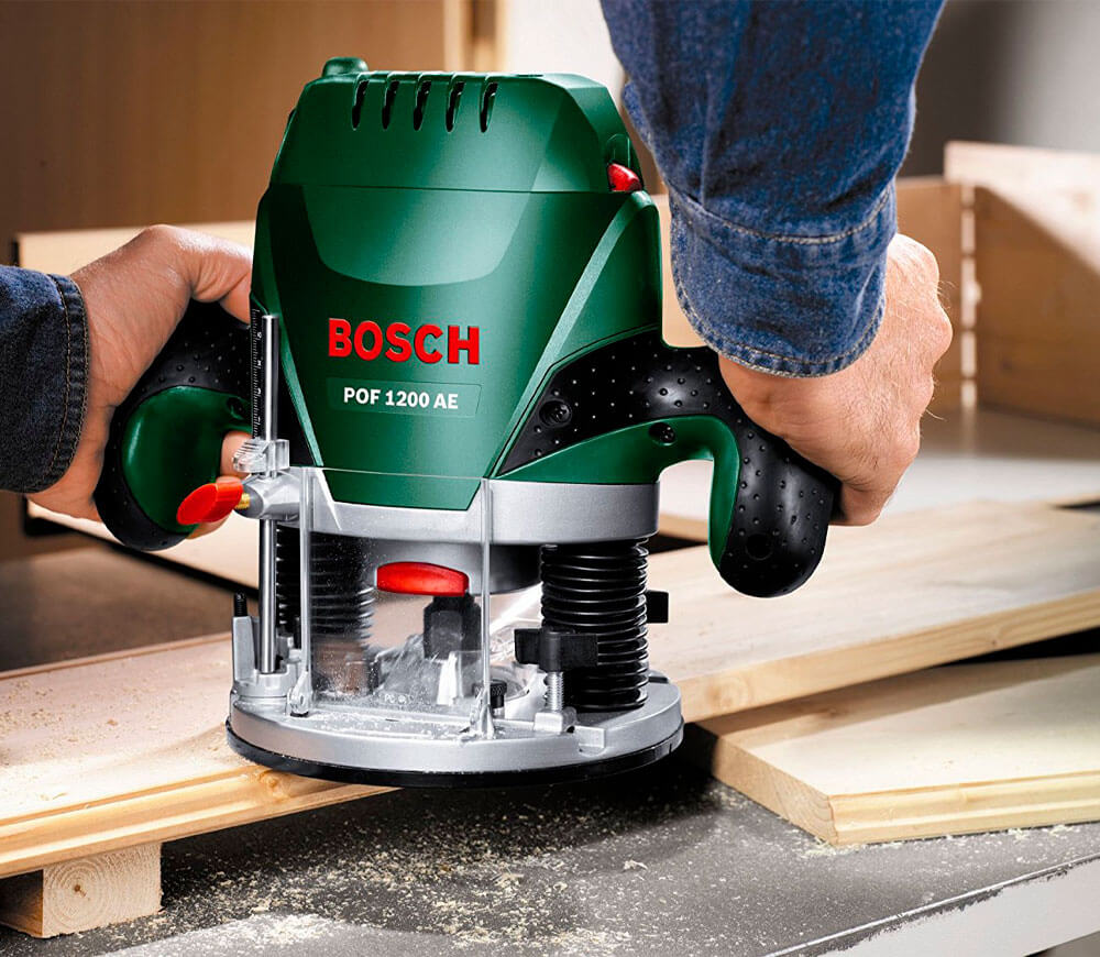 Mașină de frezat BOSCH POF1200AE 1200w photo 9