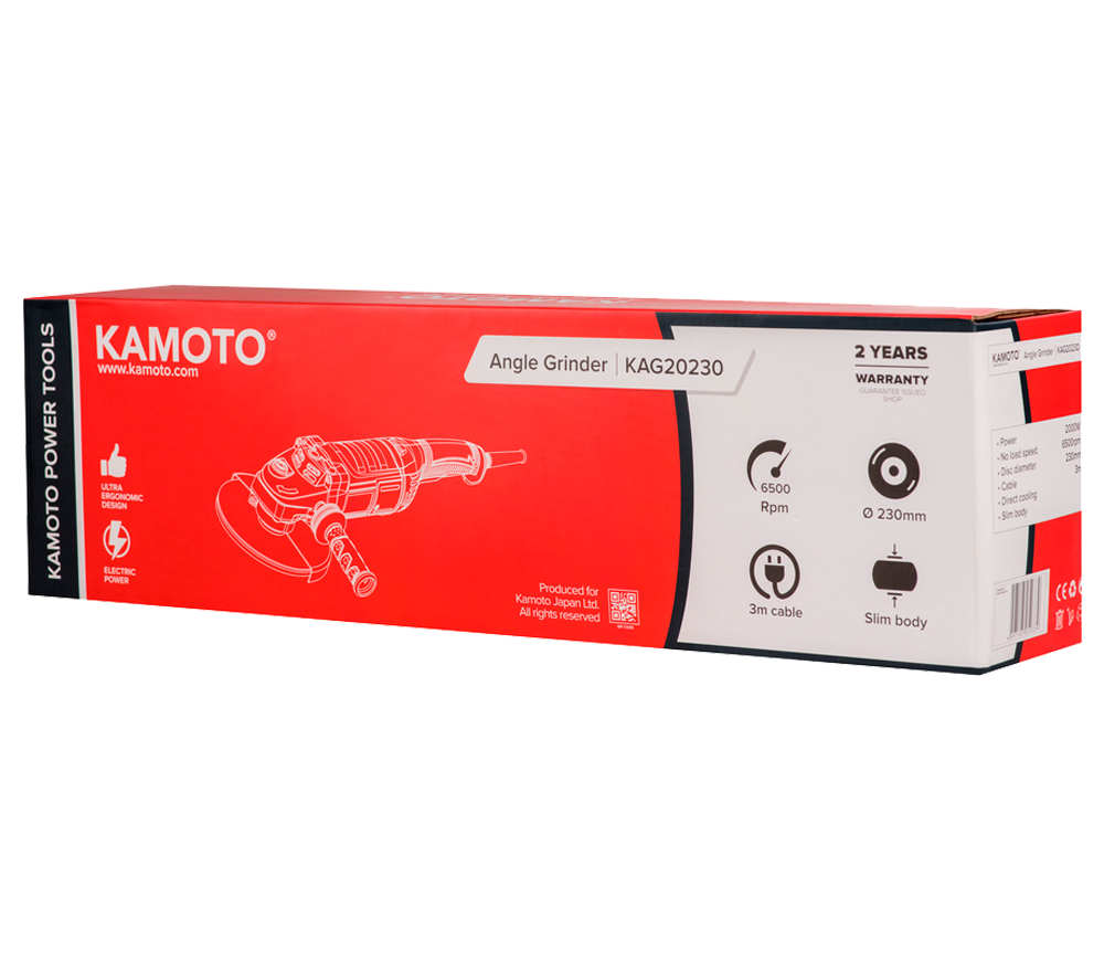 Угловая шлифмашина KAMOTO KAG20230 photo 4