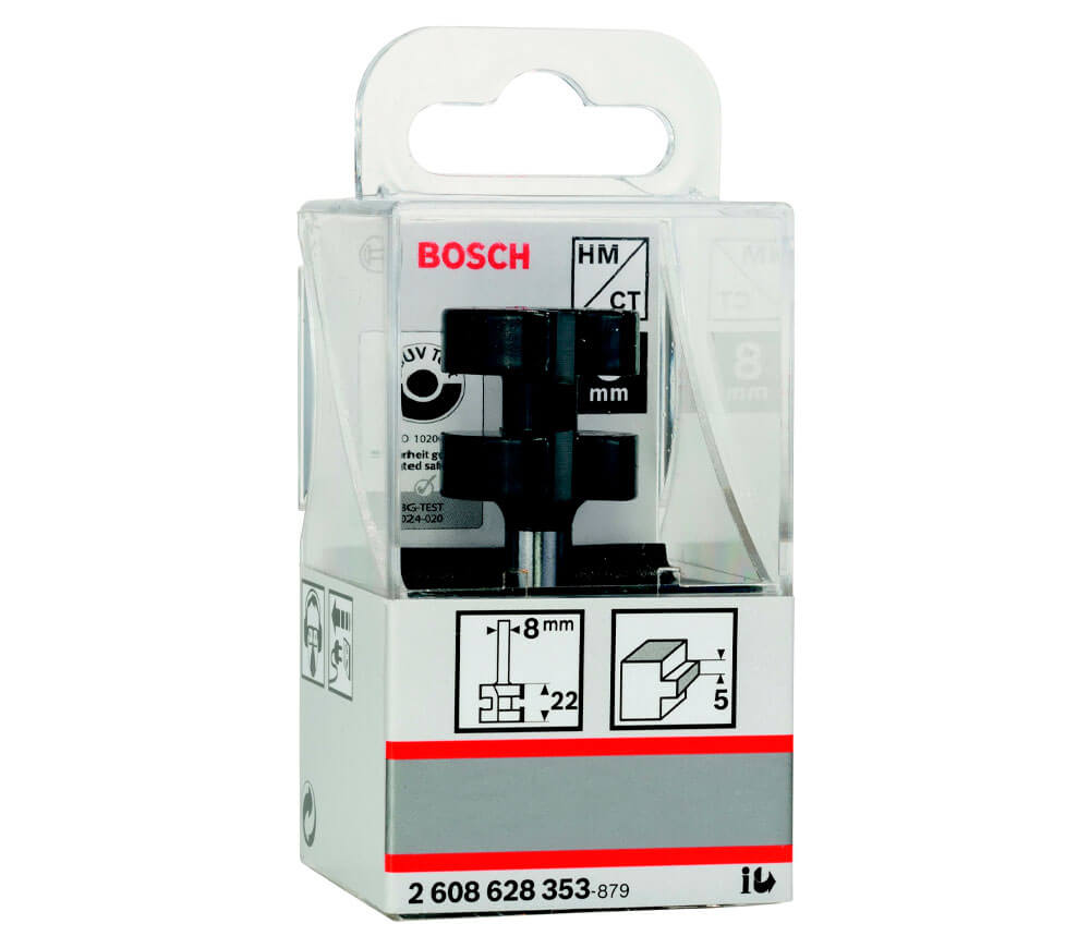 Фреза пазо-шиповая BOSCH 2608628353 Ø8 мм photo 3