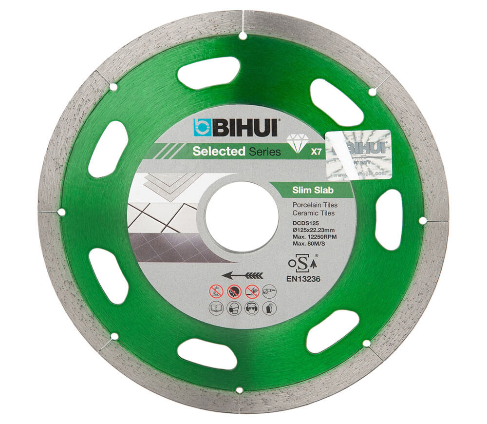 Алмазный отрезной диск B-SLIM BIHUI DCDS125 125мм сегментированный photo 0