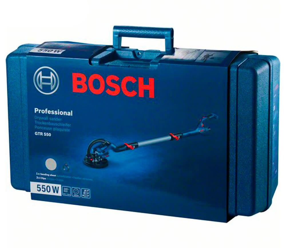 Mașină de șlefuit pereți extensibilă BOSCH GTR 550 550w 215mm photo 9