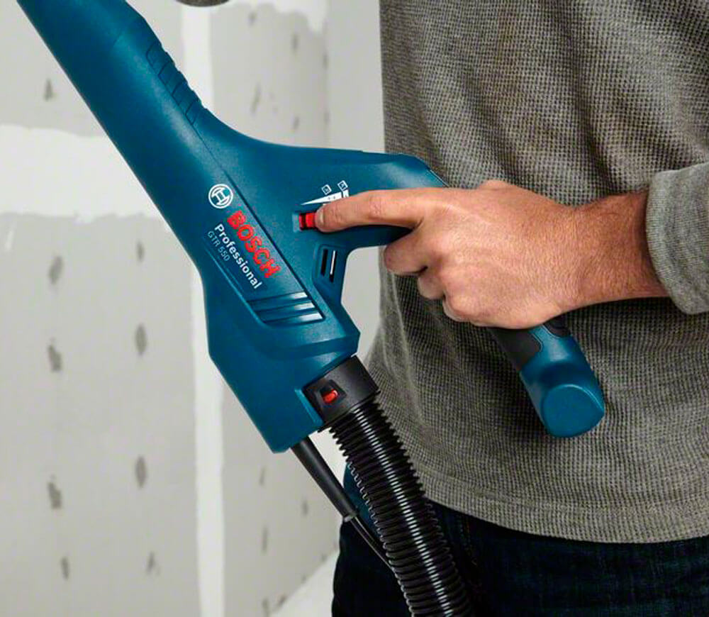 Mașină de șlefuit pereți extensibilă BOSCH GTR 550 550w 215mm photo 4