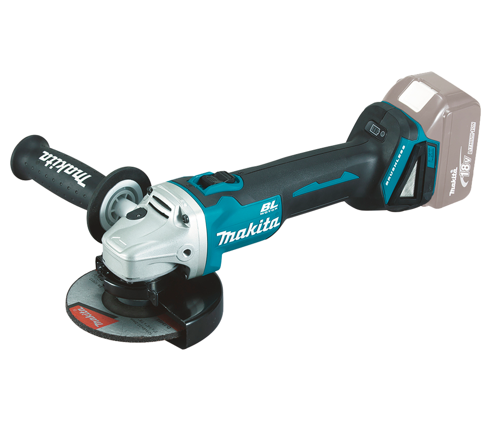 Угловая шлифмашина аккумуляторная (без аккумуляторов) MAKITA DGA506Z 125мм 18В photo