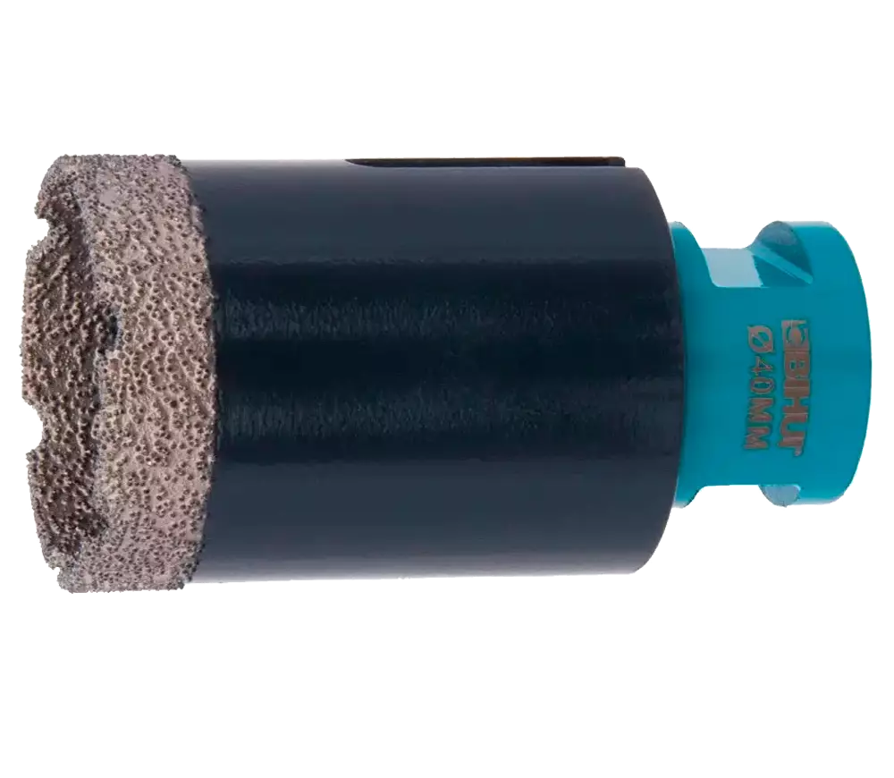 Carota diamantata pentru placi de gresie BIHUI DBDF40 40mm M14 photo 0