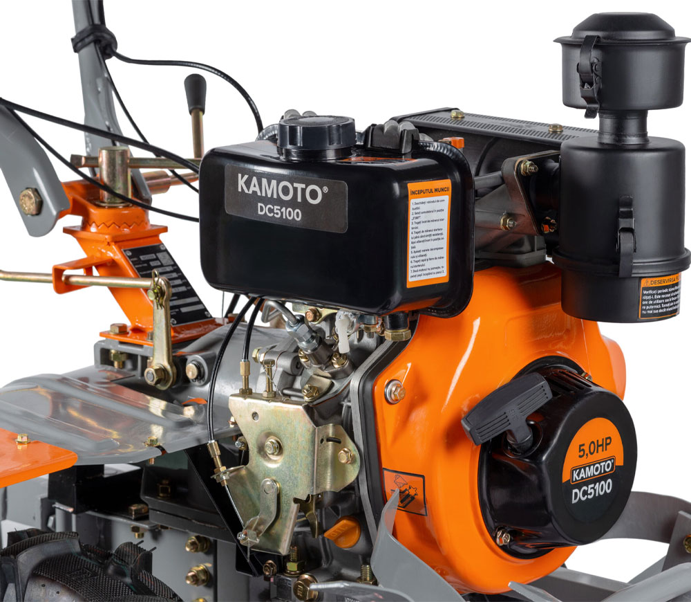 Мотокультиватор KAMOTO DC5100 Дизель 5лс photo 2