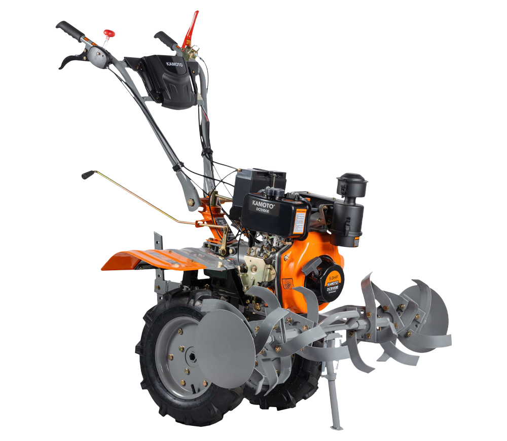 Мотокультиватор KAMOTO DC5100E Дизель 5лс photo