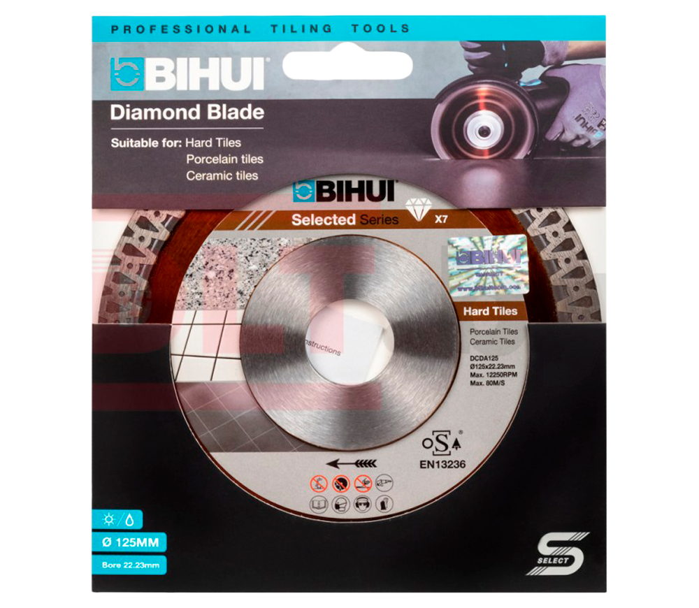 Disc de tăiat cu diamant B-MASTER BIHUI DCDA125 125mm turbo photo