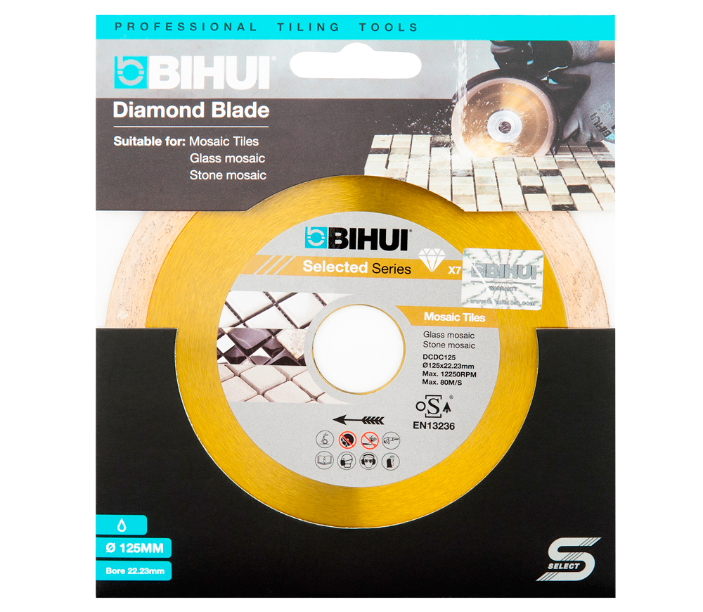 Алмазный диск B-MOSAIC BIHUI DCDC125 125mm сплошной photo