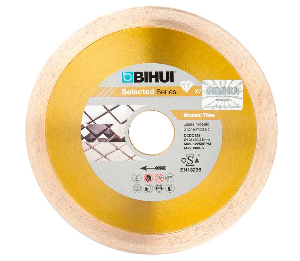 Алмазный диск B-MOSAIC BIHUI DCDC125 125mm сплошной photo 0